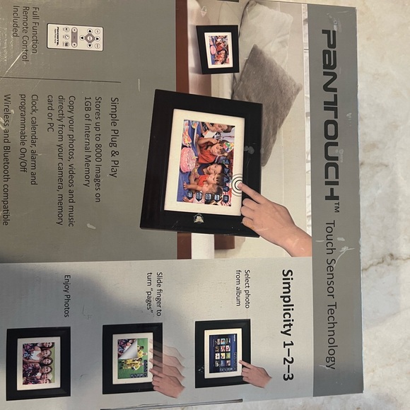 Pandigital pantouch 7’ digital photo frame - Picture 4 of 4